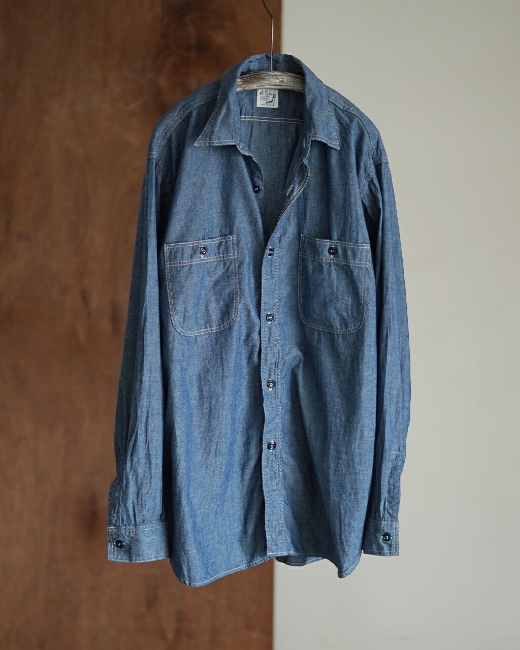 orSlow（オアスロウ） シャツ リラックスフィット シャンブレー ワーク