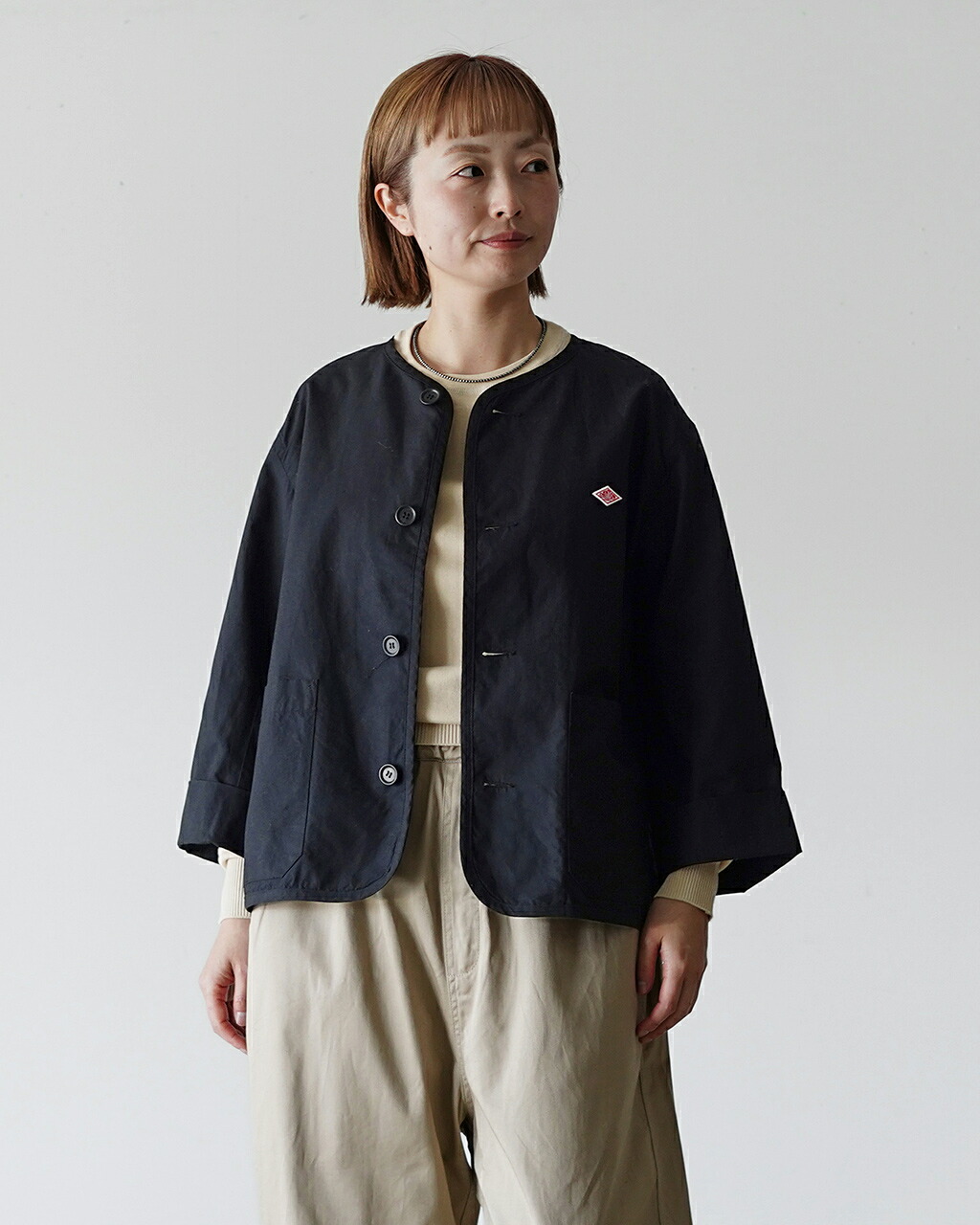 楽天市場】ダントン DANTON カラーレス ショートジャケット レディース