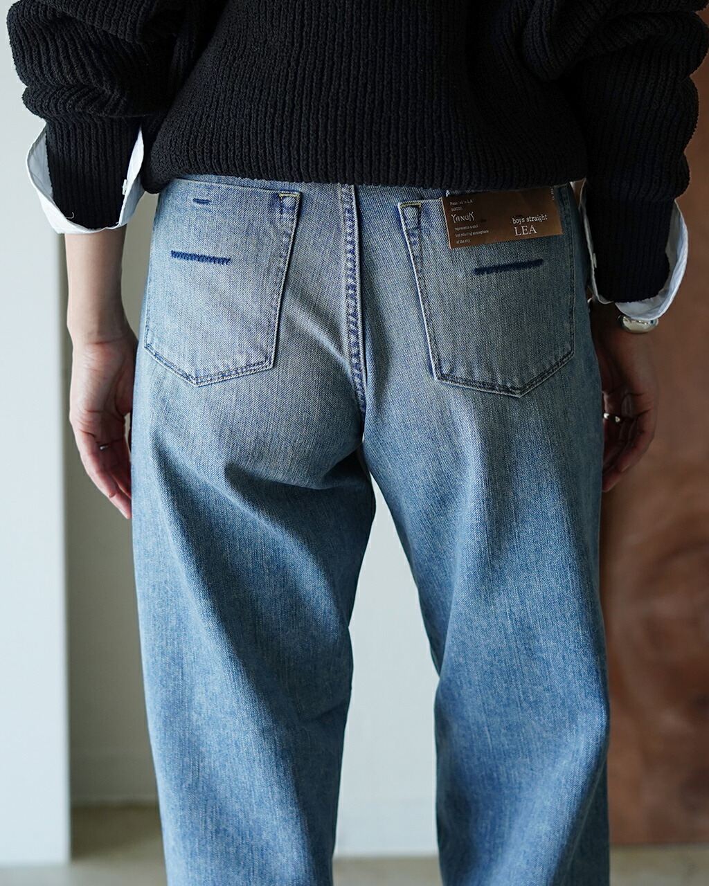 楽天市場】Women's ヤヌーク YANUK レア ボーイズストレート TVS