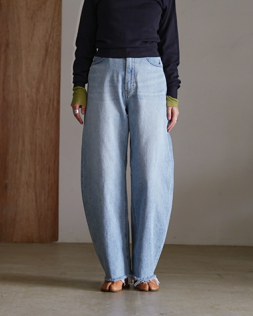 YANUK（ヤヌーク） 週末限定ポイント10倍 ローラ カーブテーパード CIC