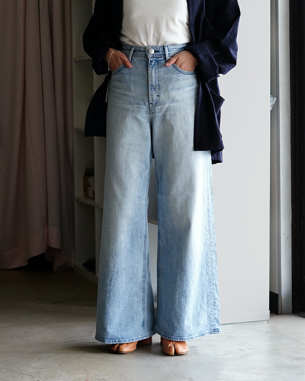 YANUK（ヤヌーク） 週末限定ポイント10倍 ワイドフレアMFT レディース