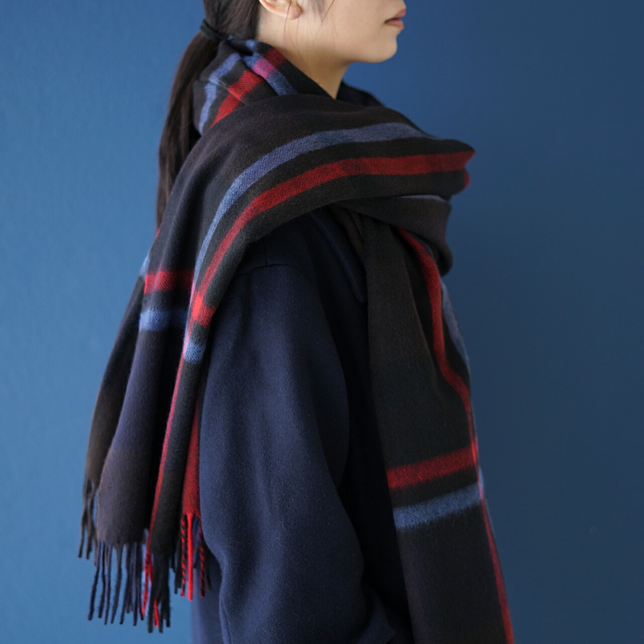 楽天市場】ジョシュア エリス ブラックウォッチ チェック 大判