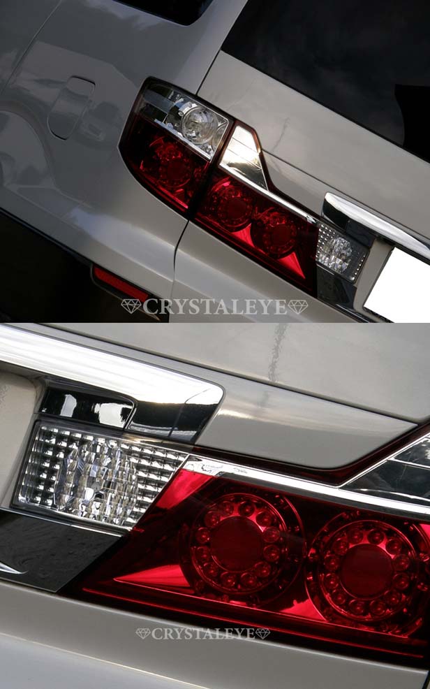 楽天市場】10系 アルファード LEDテールランプ後期用 ANH(MNH)10、15