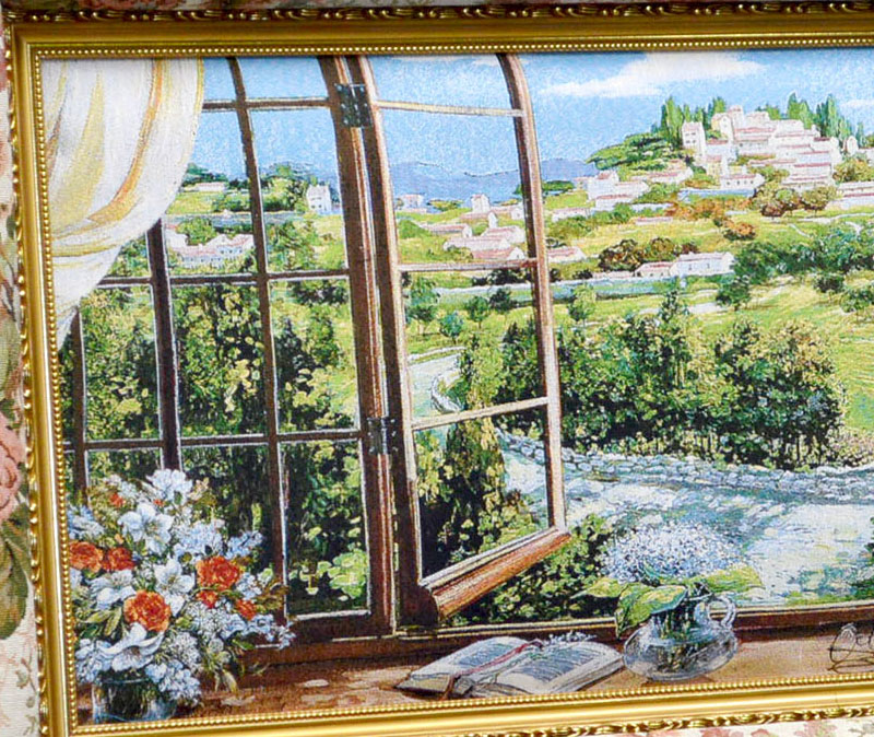 楽天市場】☆スーパーSALEお得なクーポン発行中！☆ ゴブラン額絵 窓