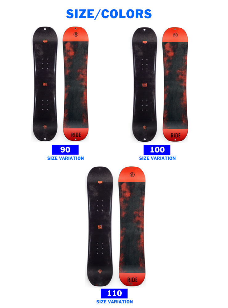 22-23 RIDE ライド LOWRIDE ローライド キッズ 板 子供 キッズ