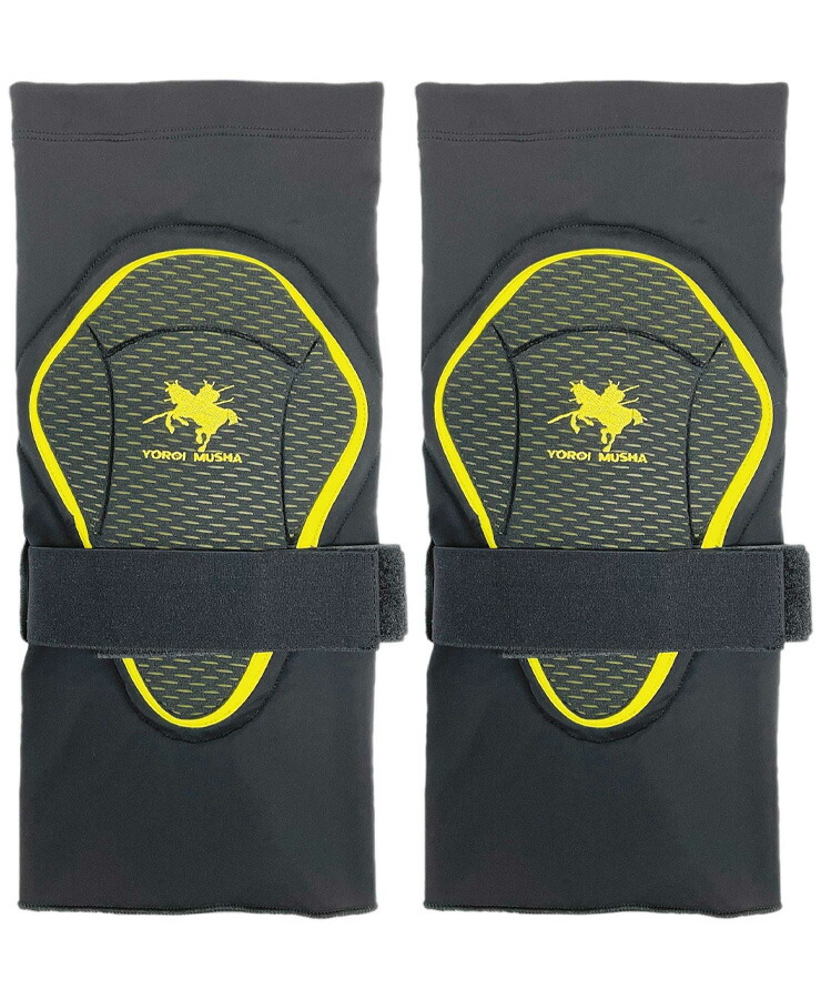 鎧武者 ヨロイムシャ KNEE PAD YM-1718 ニーパット 両ヒザ ニーガード