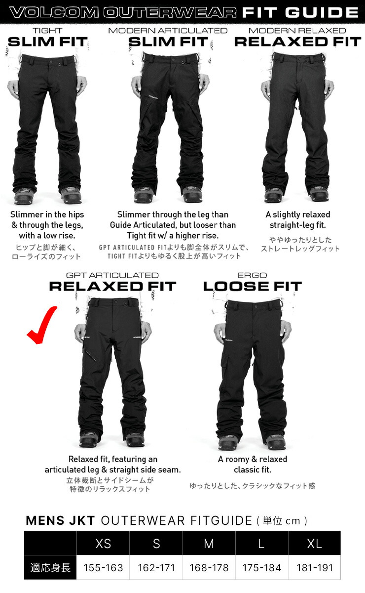 ポイントUP祭!!】24-25 VOLCOM ボルコム L GORE-TEX PANT エル