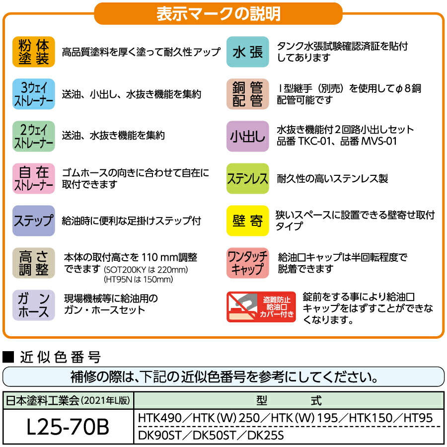 楽天市場】【無料☆特典対象】 タンク 灯油タンク ダイケン DAIKEN
