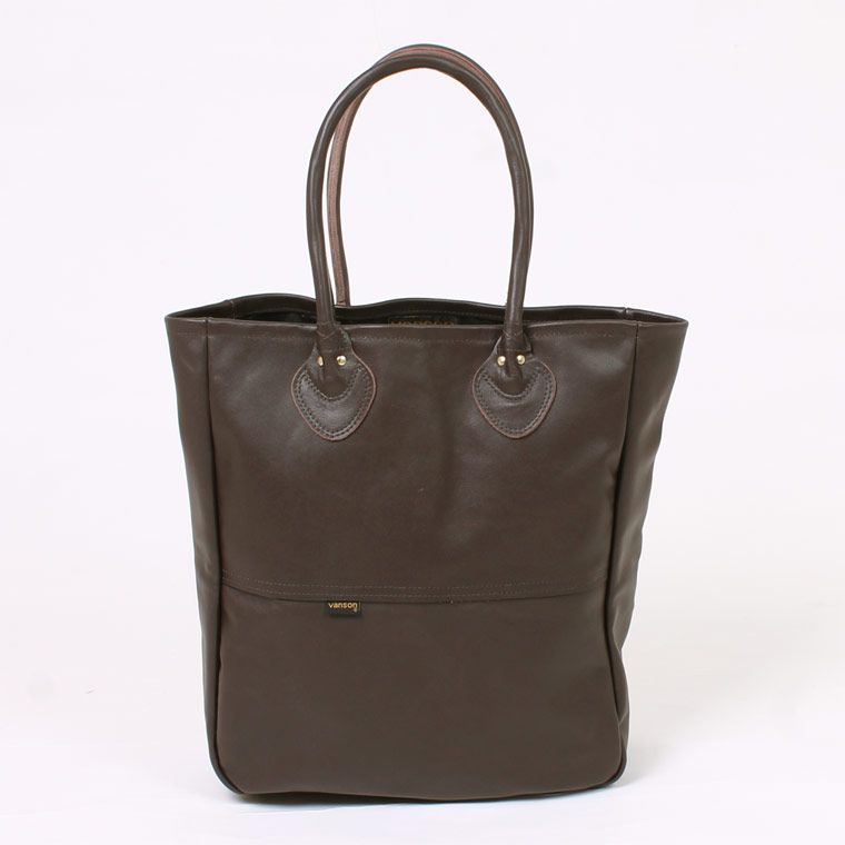 楽天市場】VANSON (バンソン) LEATHER TOTE BAG w/COTTON LINED 19
