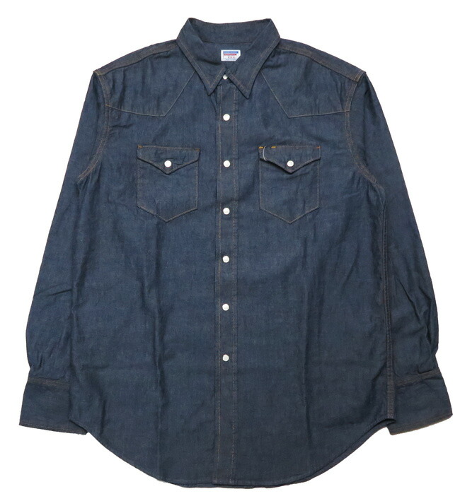 楽天市場】ダブルワークス DUBBLE WORKS 長袖 シャンブレー ウエスタン