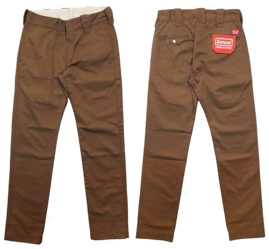 楽天市場】サムライジーンズ SAMURAI JEANS TCクロス ワークパンツ