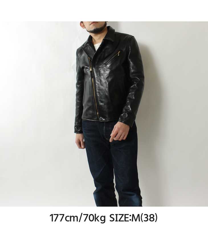 EIGHT LEATHERS(エイトレザーズ) HORSE HIDE LEATHER SPORTS JACKET