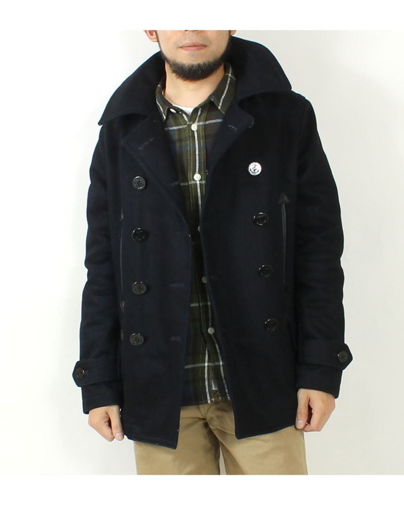 EIGHT-G(エイトジー) 19oz デニムピーコート / 2024秋冬 新作 / 8JK-23