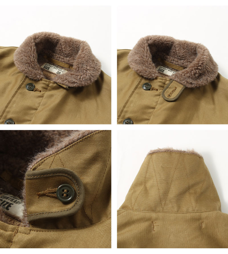 BUZZ RICKSON'S(バズリクソンズ) N-1デッキジャケット カーキモデル