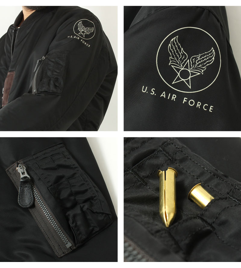 楽天市場】バズリクソンズ MA-1 フライトジャケット ウィリアム