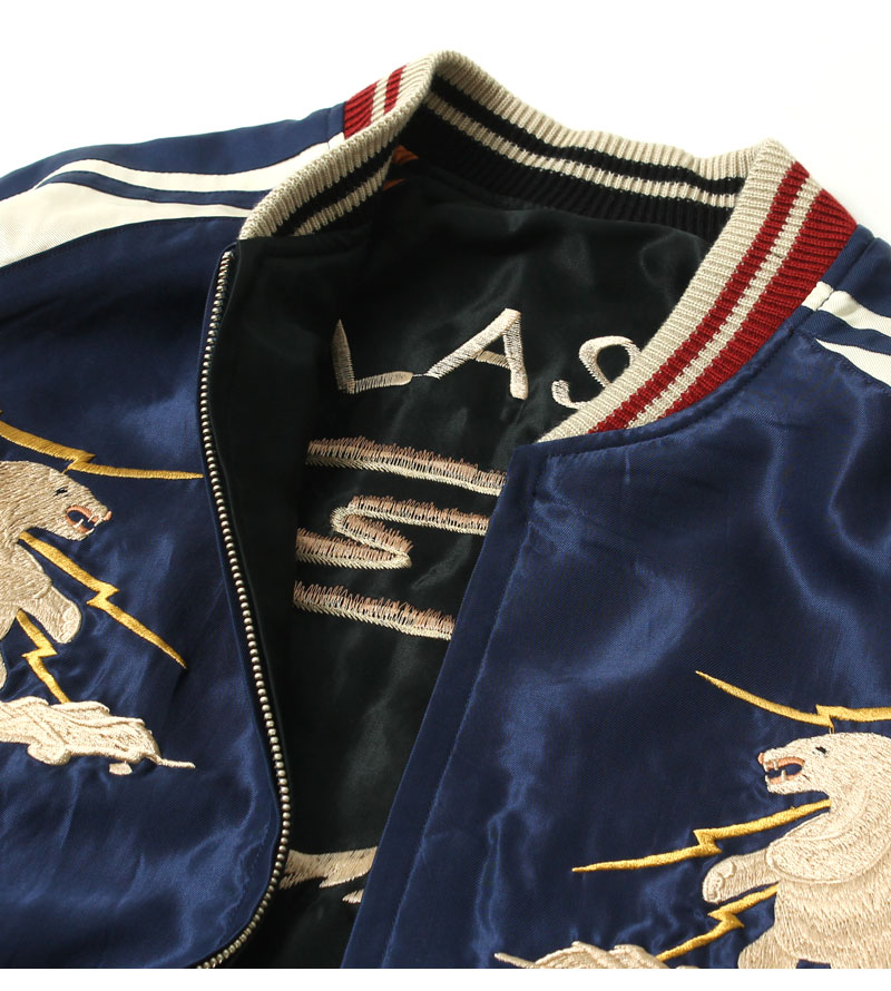 テーラー東洋(TAILOR TOYO) 刺繍リバーシブルスカジャン ALASKAN EAGLE