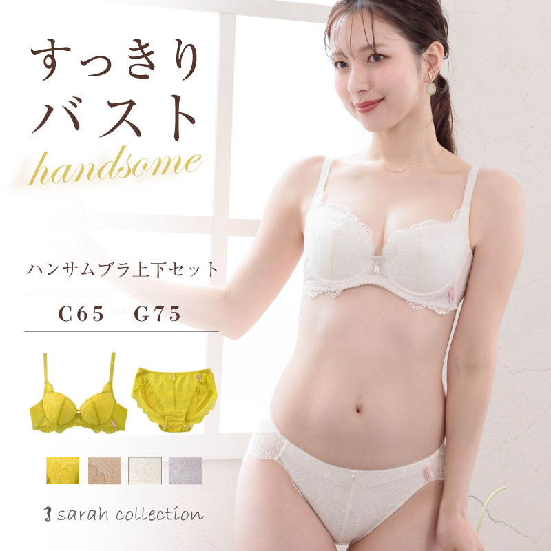 楽天市場】ブラジャー ショーツセット 上下 育乳 ブラ 脇肉 脇高