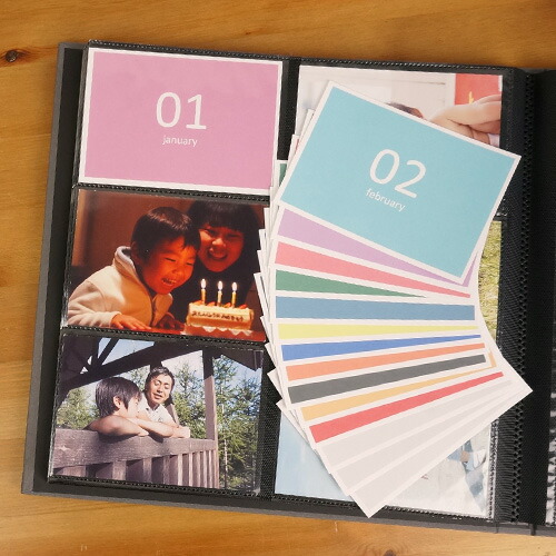 楽天市場】【最大1000円OFFクーポン配布中】アルバム 一ヵ月に1枚