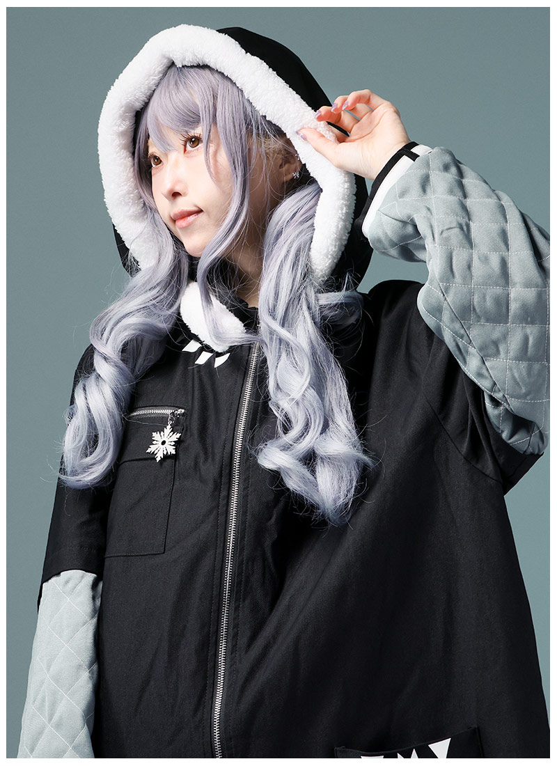 シベリアンハスキーモチーフのハスキーモッズコート Favorite