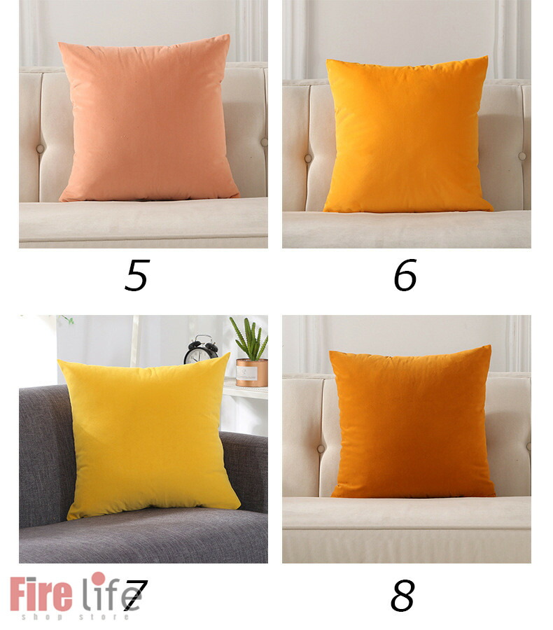 楽天市場】クッションカバー マルチカラー カバー カラフル 多目的