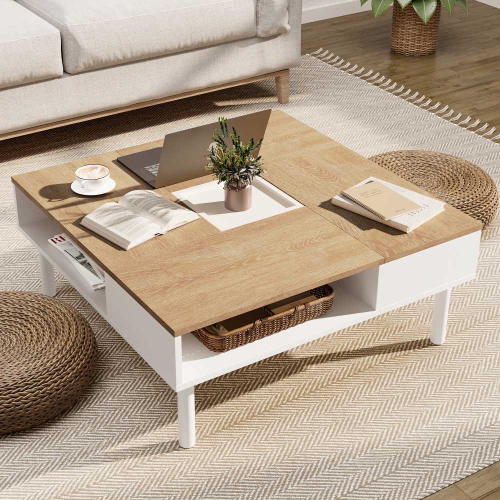 東京都23区配送無料】 飛騨家具 テーブル ちゃぶ台 リビング センター