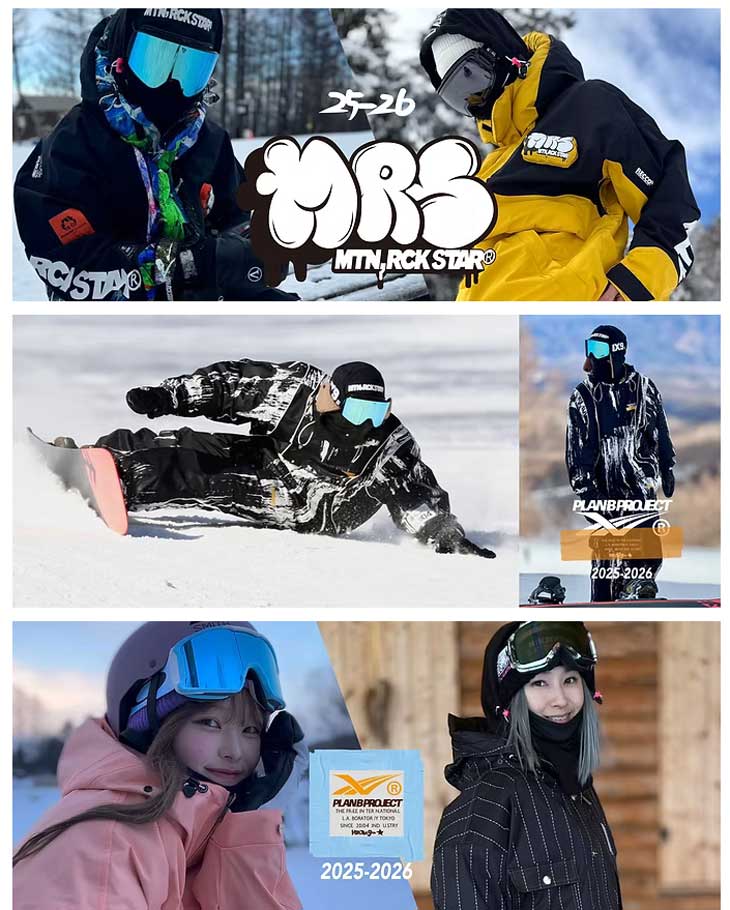 楽天市場】25-26 mountainrockstar MTN ROCK STAR SNOW WEAR HARUMAKI