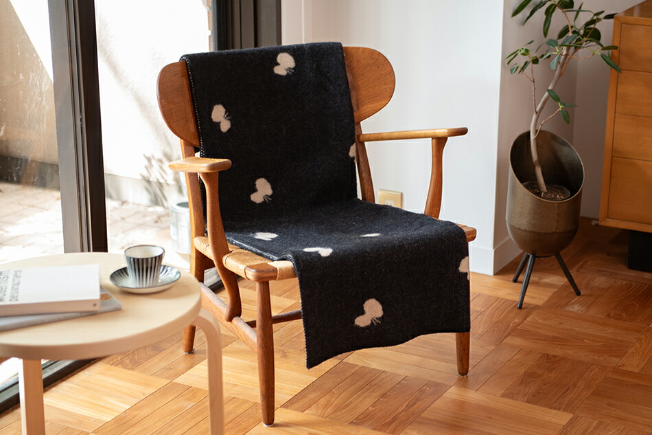 CHOUCHO ウールブランケット ハーフ（クリッパン×ミナ ペルホネン