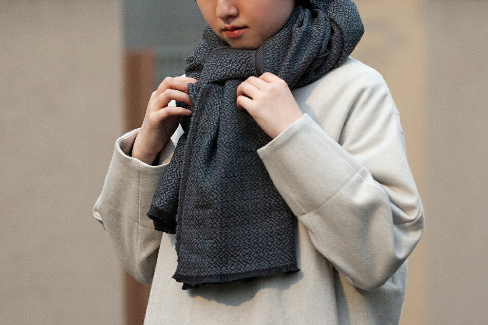 コリ／KOLI メリノウールスカーフ（ラプアン カンクリ／LAPUAN