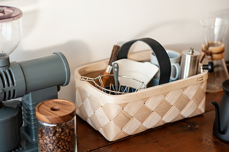 ラストゥ バスケット（ベルソデザイン／verso design） フリーデザイン