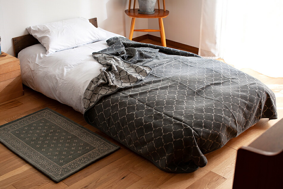 ライトシュニールコットン シングルブランケット ヨーディス