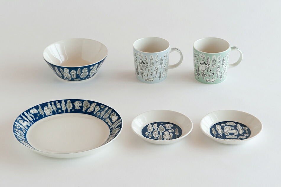 イッタラ×ミナ ペルホネン／iittala×mina perhonen フォレストライフ