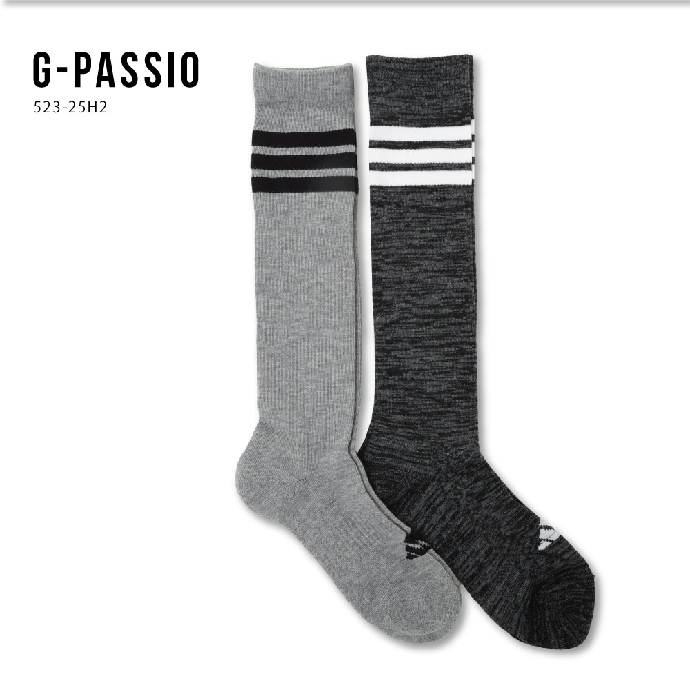 楽天市場】adidas アディダス ハイソックス 2足組 19～21 21～23 底