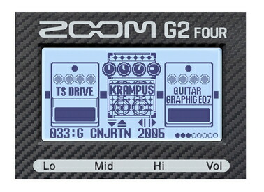 ZOOMG2 FOUR │ ギター用マルチエフェクター【Webショップ限定】商品