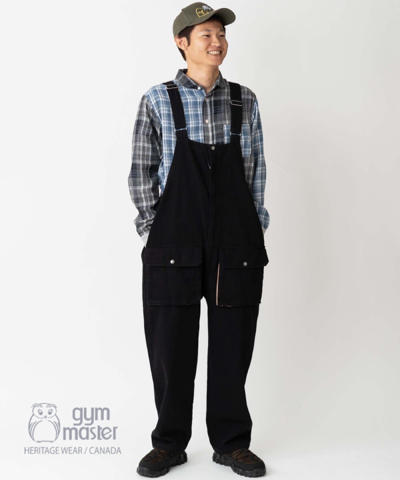 楽天市場】gym master 公式 スラブオーバーオール｜メンズ レディース