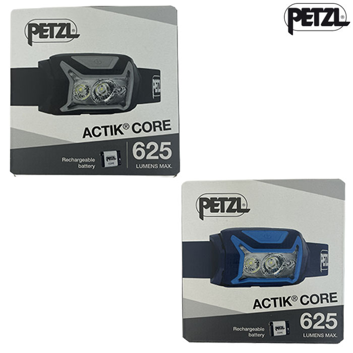 PETZL ペツル E065AB 国内正規品 625ルーメン NEW ACTIK CORE アク