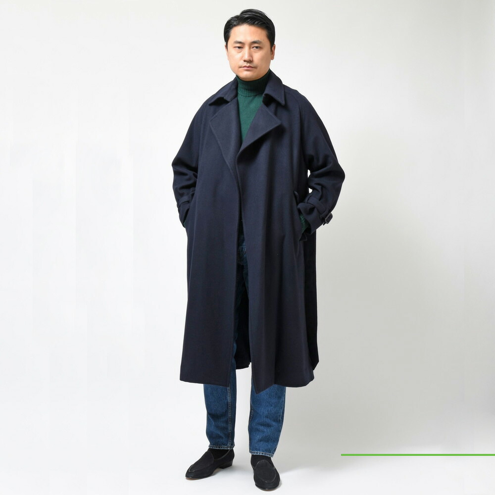 la favola（ラファーヴォラ）ウールビーバーラップコート C02