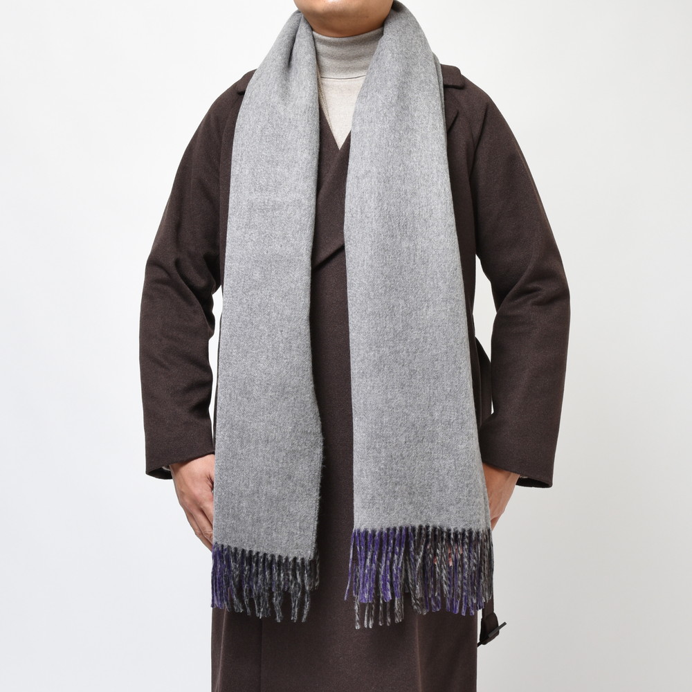 Joshua Ellis（ジョシュア エリス）カシミアチェック×ソリッドダブル