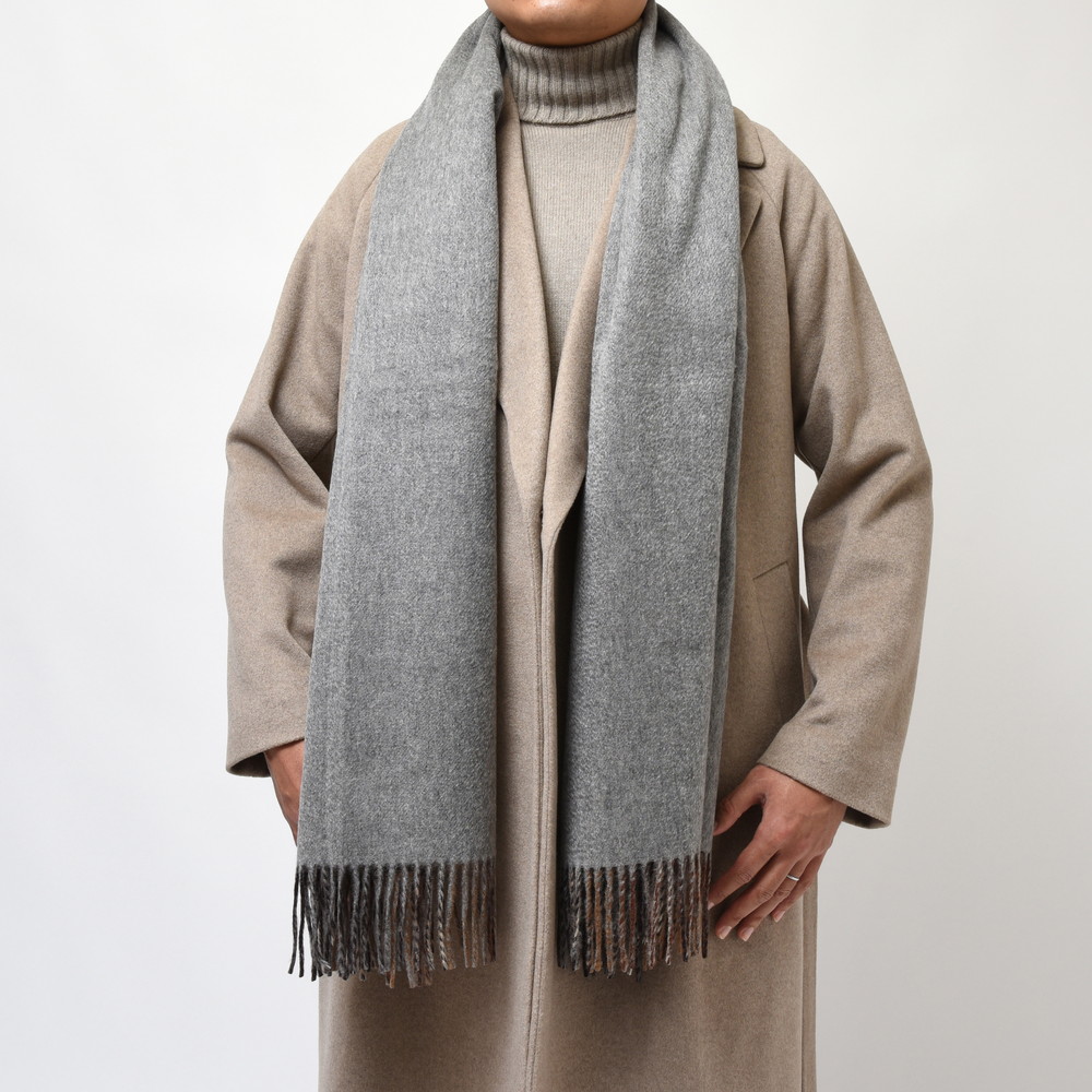 Joshua Ellis（ジョシュア エリス）カシミアチェック×ソリッドダブル