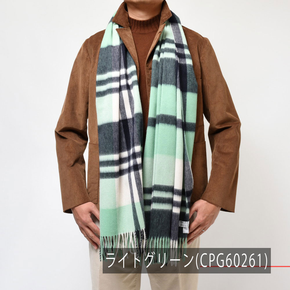 Joshua Ellis（ジョシュア エリス）カシミアタータンチェック大判