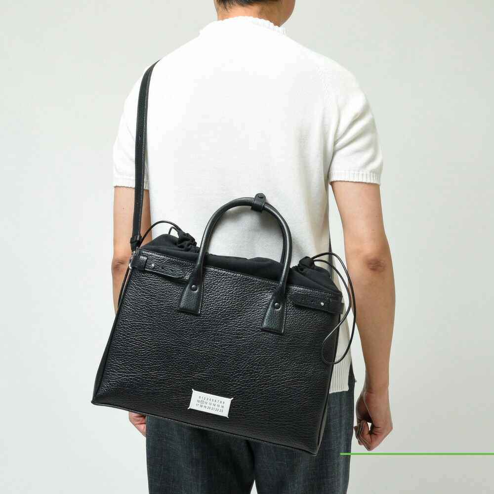 Maison Margiela（メゾン マルジェラ）5AC グレインレザー2WAYブリーフ