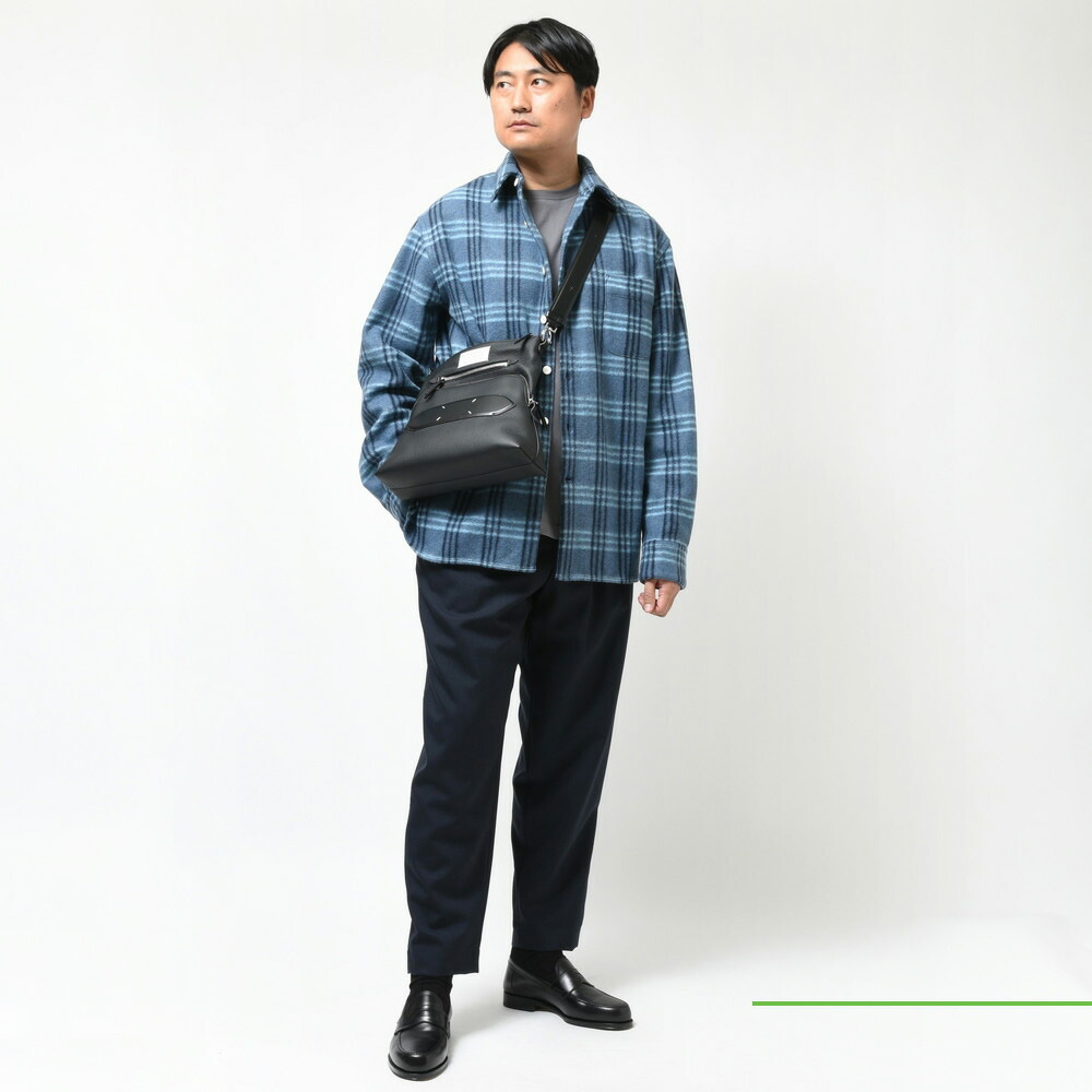 MARNI（マルニ）ポリエステルアクリルウールパイルチェックシャツ