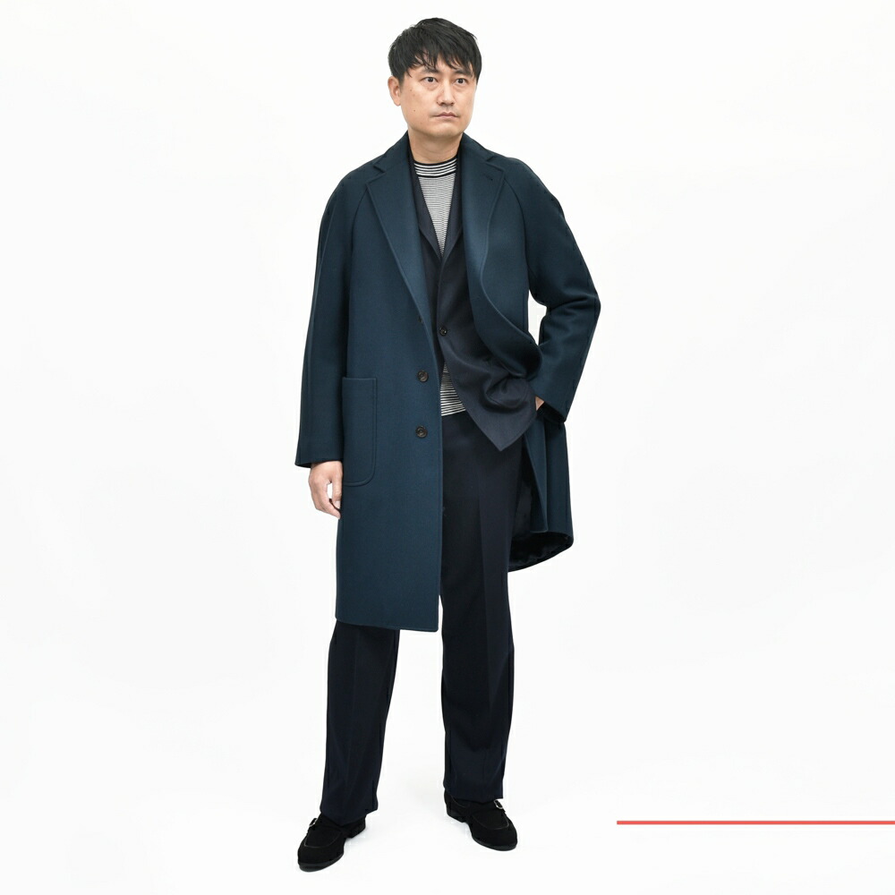 BOGLIOLI（ボリオリ）ウールナイロンカシミアダイアゴナルソフト