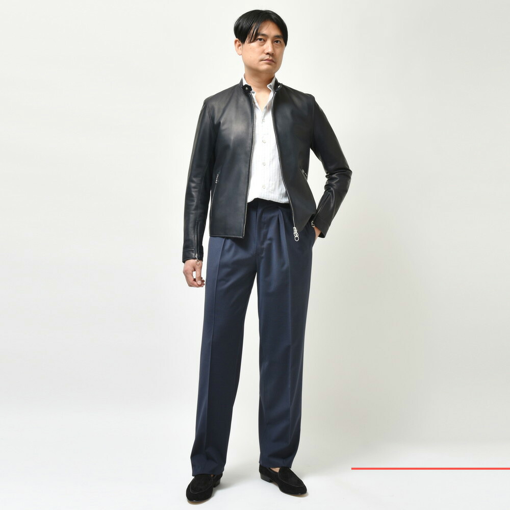 SERAPHIN（セラファン）BIKER ANDYバイカーアンディ ラムレザー