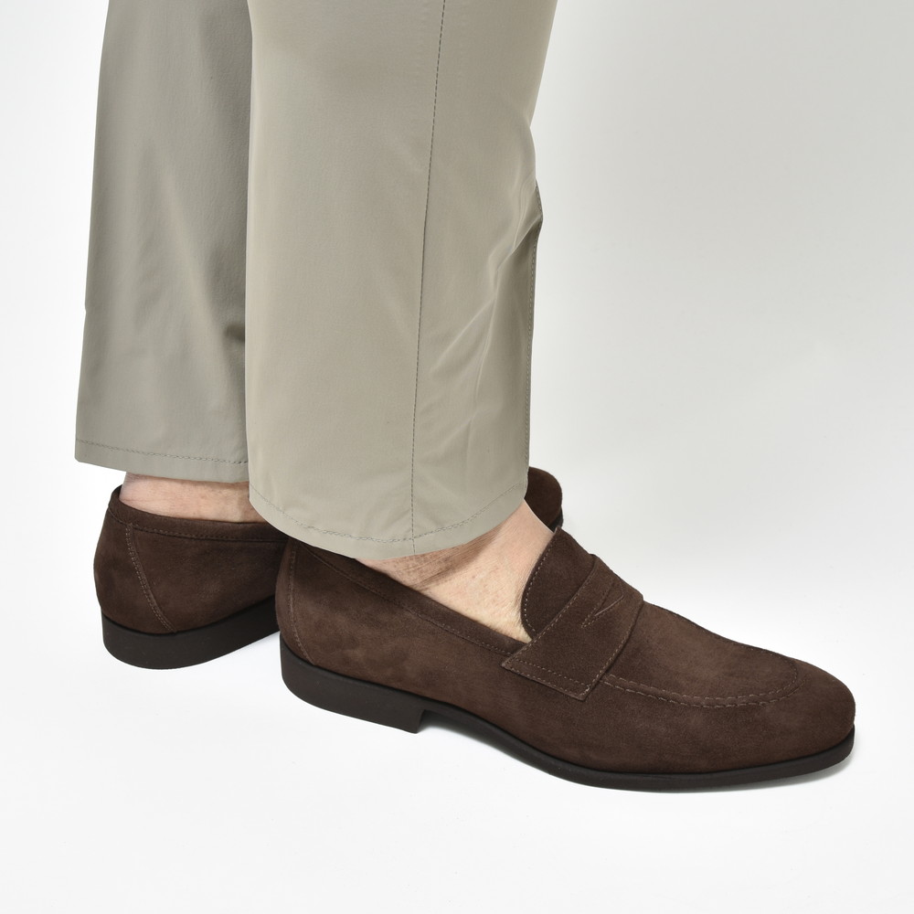 FERRANTE（フェランテ）スエードコインローファー ISEOイセオ