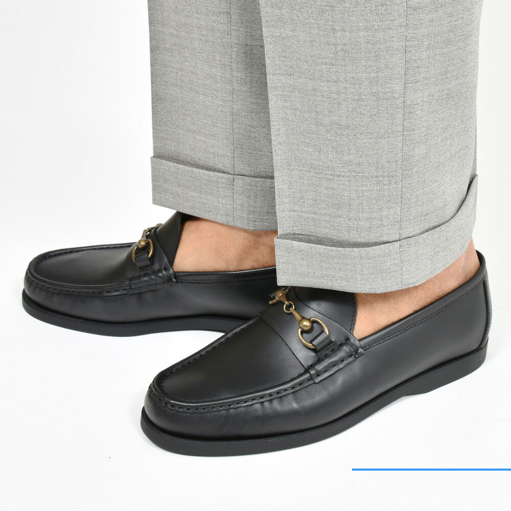 il mocassino（イル モカシーノ）カーフレザービットローファー B