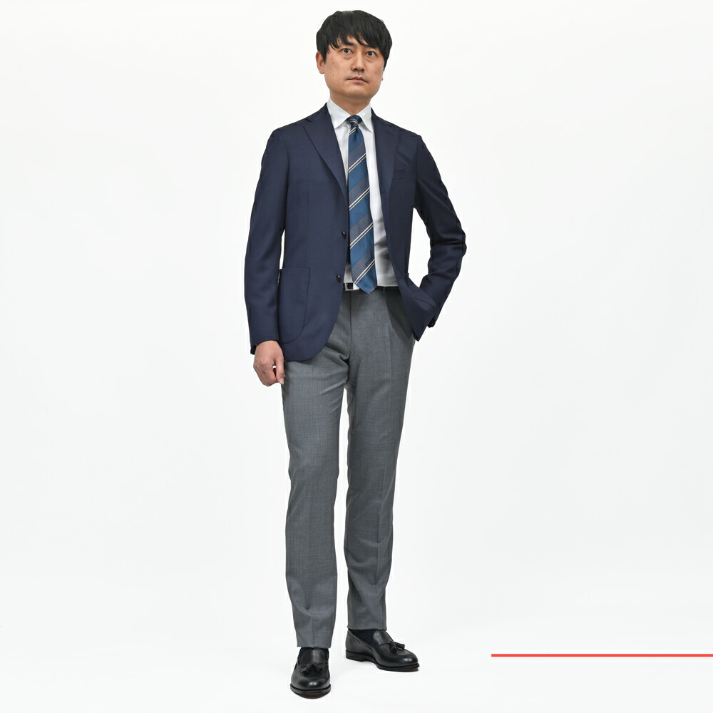 BOGLIOLI（ボリオリ）DOVERドーヴァー ウールホップサック3Bジャケット