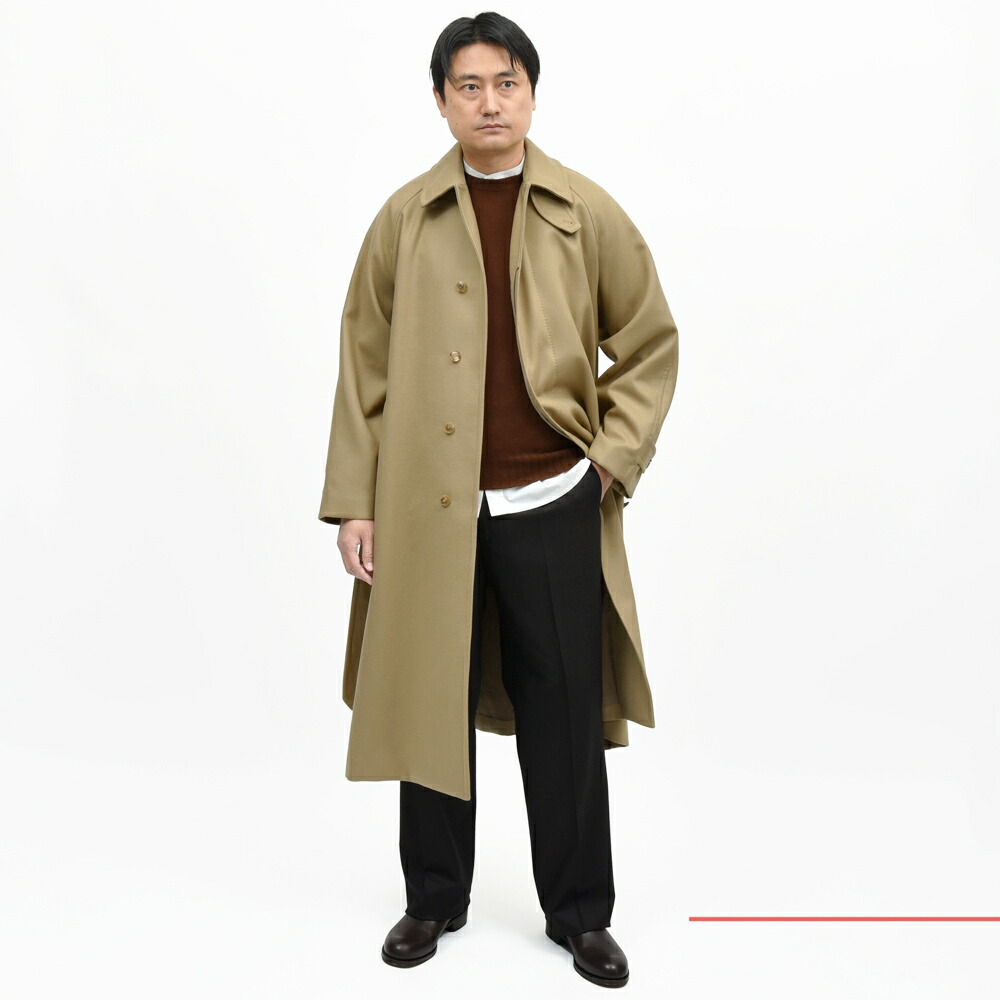 SALE】YLEVE（イレーヴ）SUPER100'sウールメルトンベルテッドバル