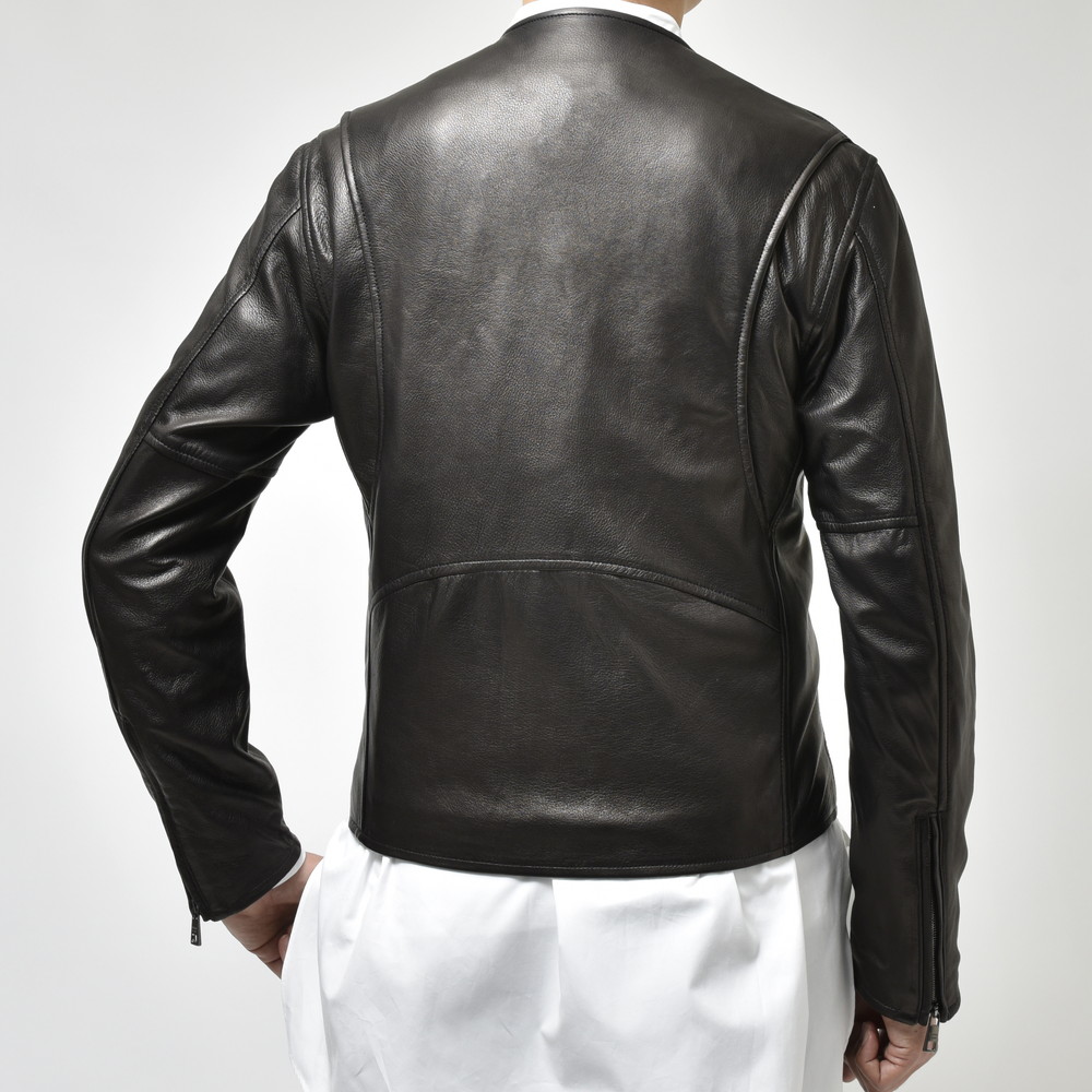 GIORGIO BRATO（ジョルジオ ブラート）ウォッシュドラムレザーノー