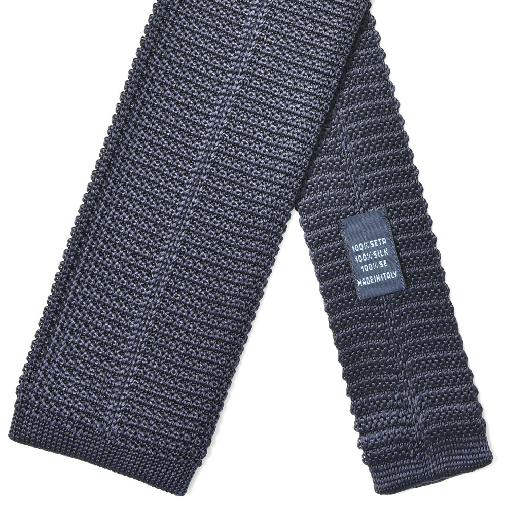 FRANCO BASSI（フランコ バッシ）シルクジャガードニットタイ U20I-V06