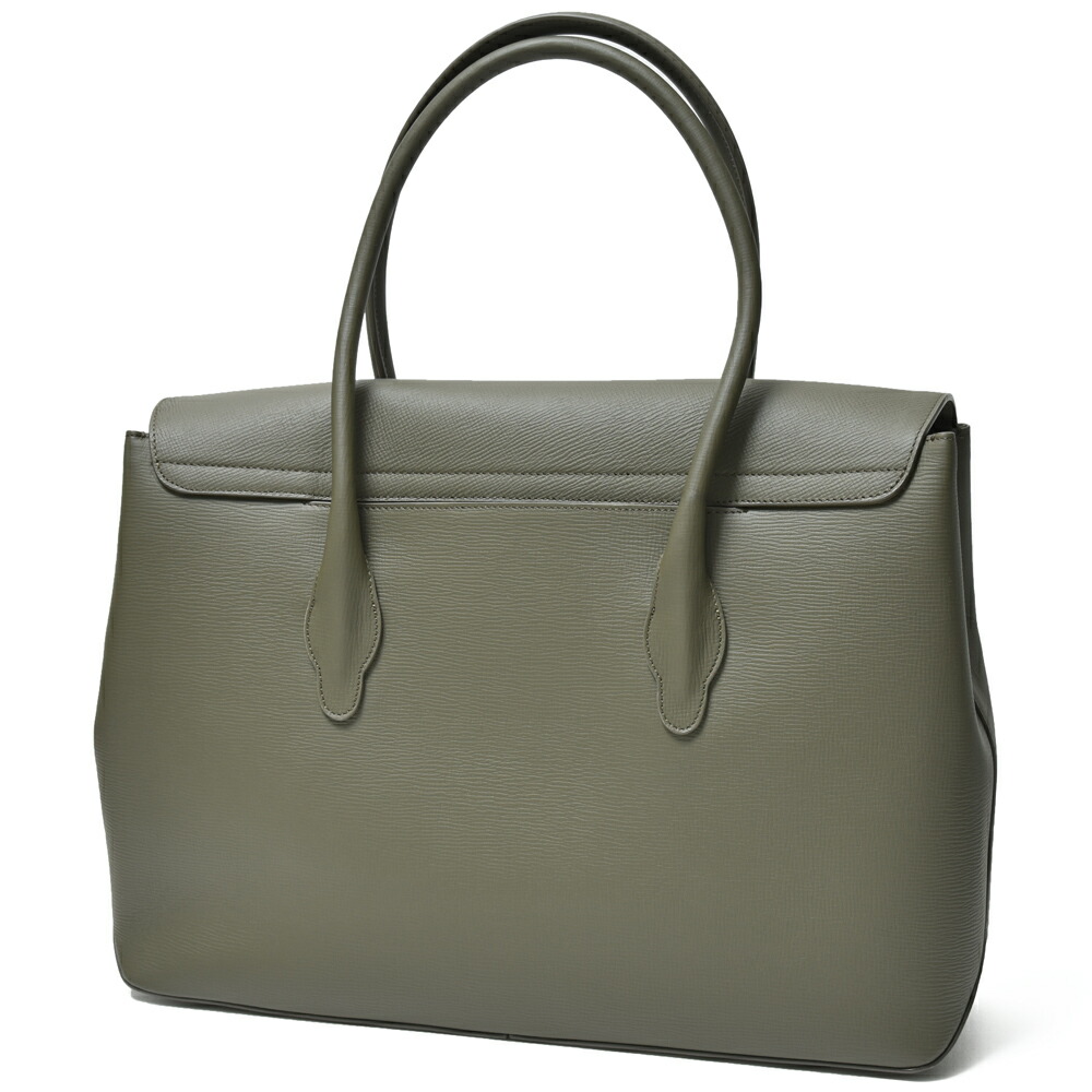 FARO（ファーロ）エンボスカーフフラップトートバッグ Cartello Flap